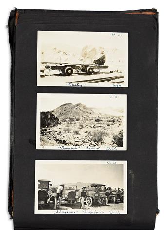 (CALIFORNIA.) Group of Inyo County photographs and manuscripts.